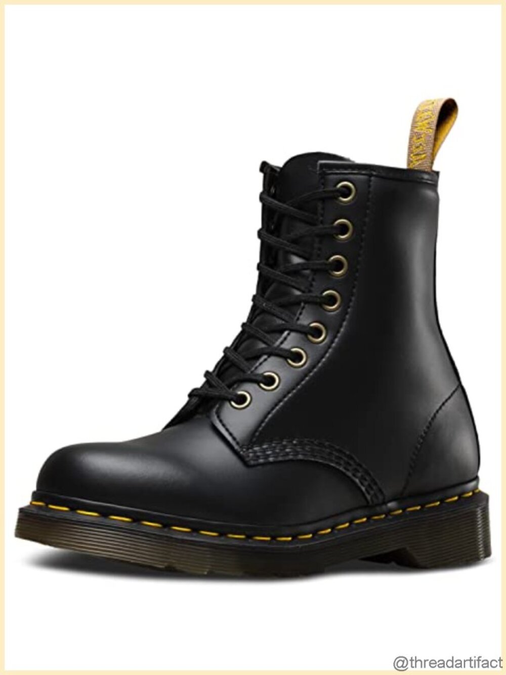 Dr. Martens Vegan 1460 Combat Boot Lace-Up Ankle Boot